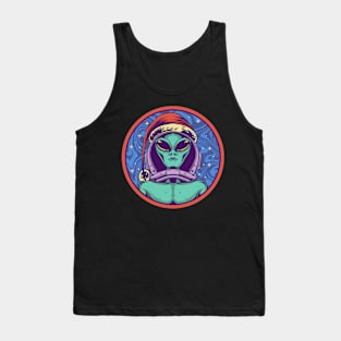 Alien Christmas Tank Top